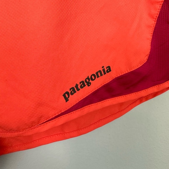 Patagonia Women's Athletic Shorts - Red and Orange - Picture 6 of 11